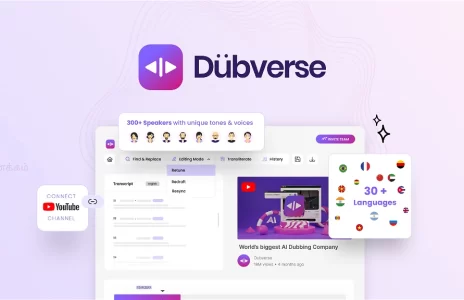 Dubverse.ai – Best Video Editing Tool in 2024